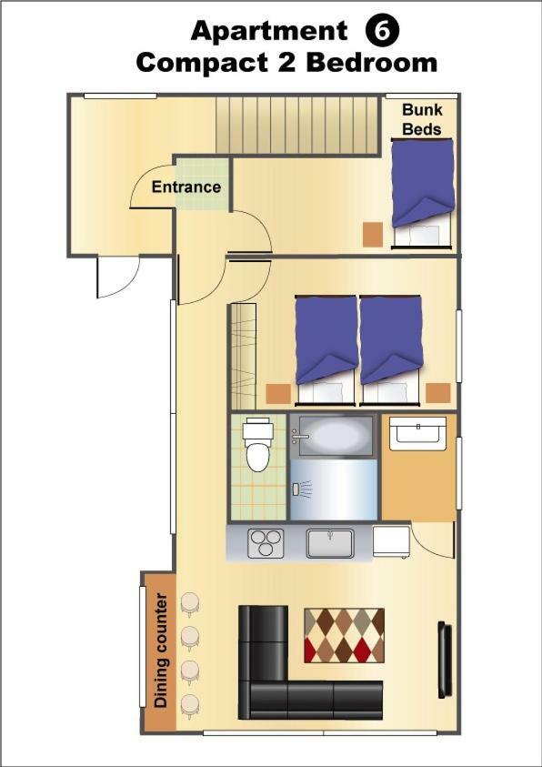 The Seasons Apartments هاكوبا المظهر الخارجي الصورة